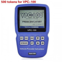 500 Tokens for VPC-100 Hand-Held Vehicle Pin Code Calculator